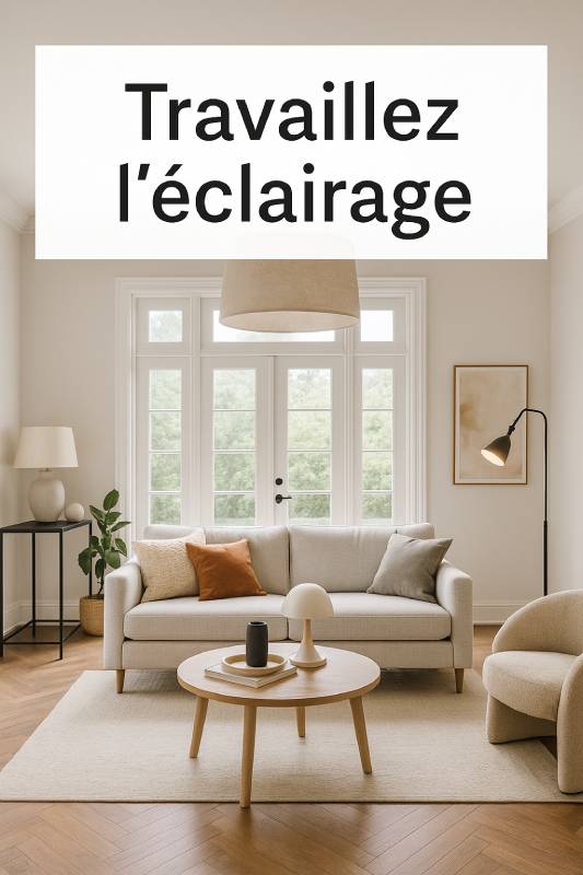 maison sombre : améliorez l'éclairage de vos pièces