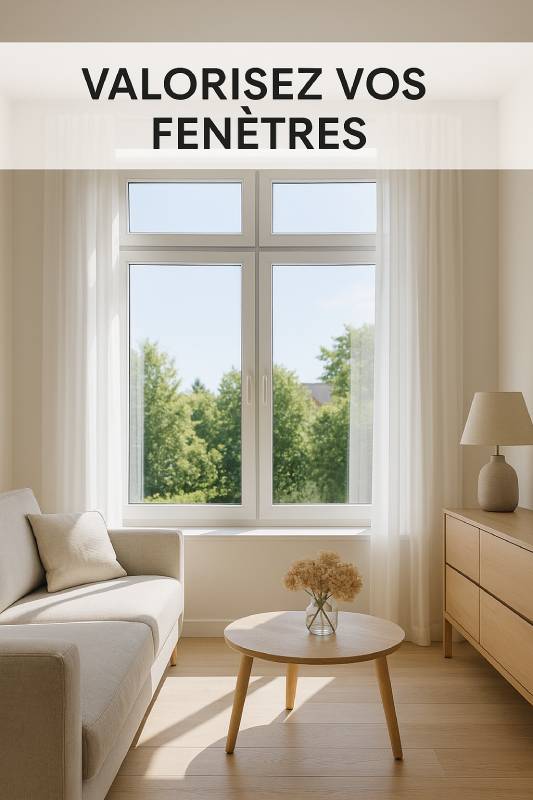 valorisez les fenetres pour faire entrer plus de lumière